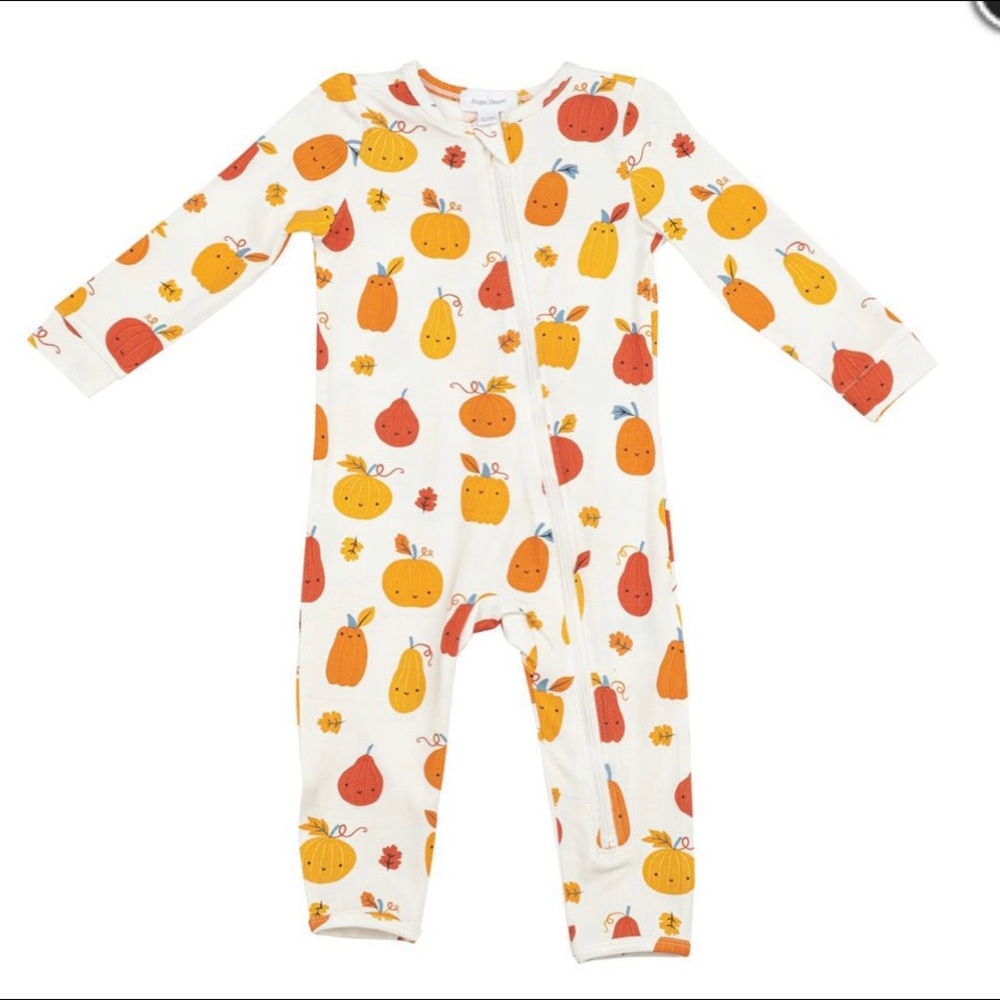 Angel dear pumpkin patch romper